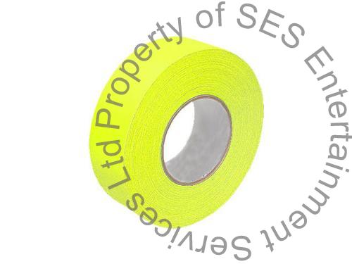 Fluorescent yellow gaffer tape Fluorescent yellow gaffer tape